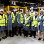 West Suffolk College Tutors pictured during their Camvac tour of different apprenticeships in Thetford